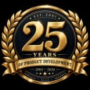 Commemorative seal: 25 years of KamoCRM product development, 2001 to 2026